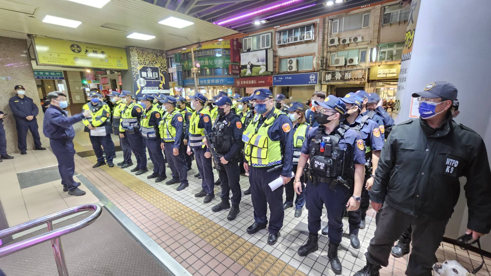 壓制黑道氣焰 掃蕩不良幫派(勤前教育及任務交付)